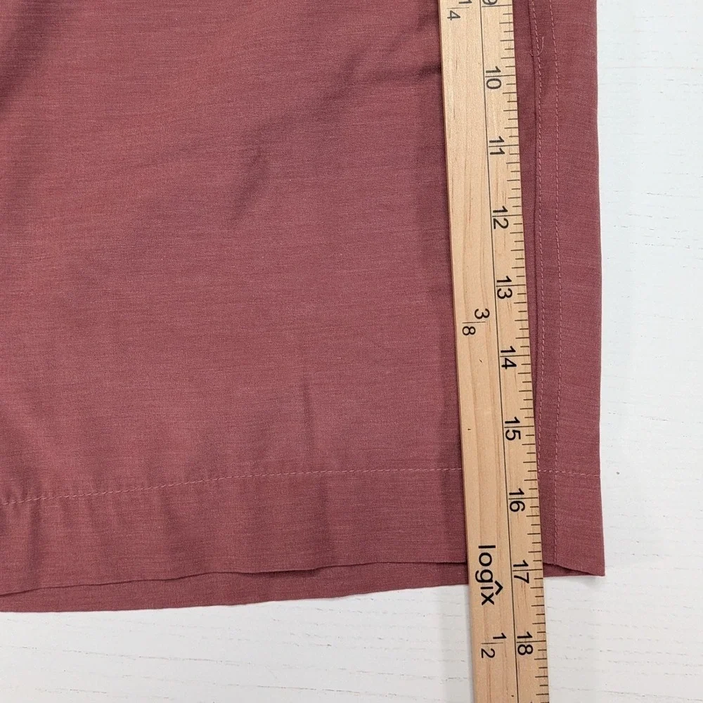 Faherty All Day Shorts 2.0 Mens 30 Rose Pink 7in Hybrid Swim Stretch